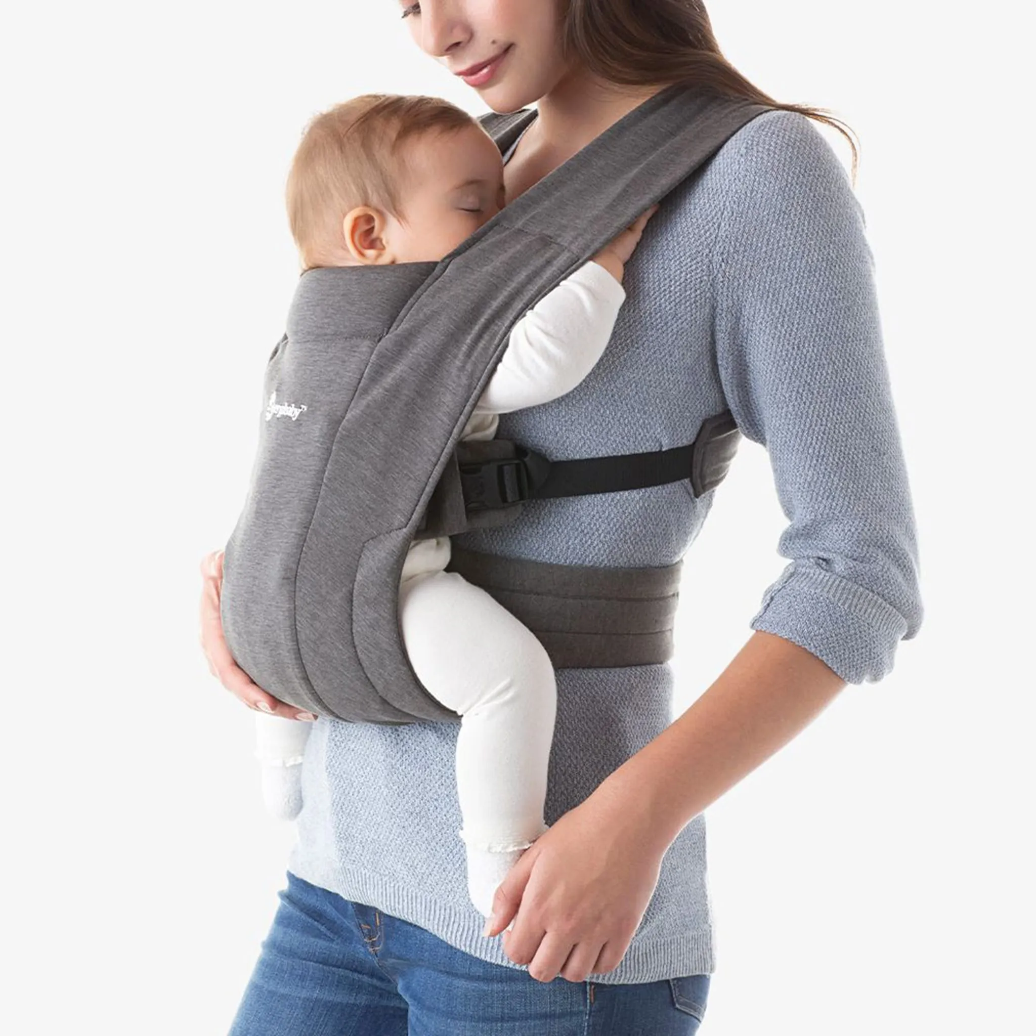 Ergobaby Porte-bébé Nouveau-Né Embrace - Heather Gris