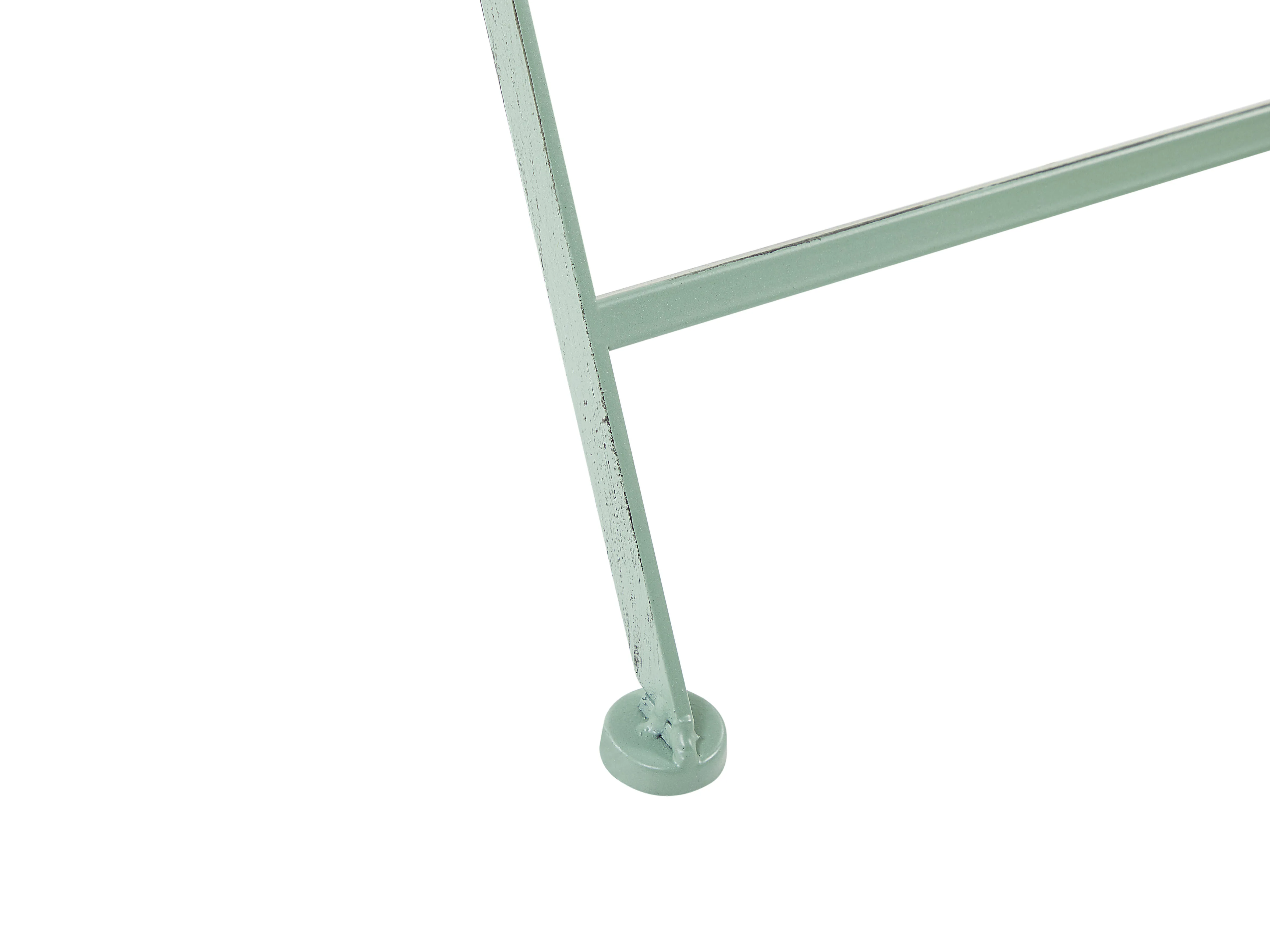 Bistrotafel TRENTO 70 cm 70 cm Metaal Lichtgroen