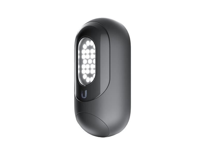 Ubiquiti Weisslicht Strahler Smart Flood Light Leistungsstarker, UniFi Protect-fähiger LED-Flutlichtstrahler mit einem Bewegungssensor für grosse Entfernungen.