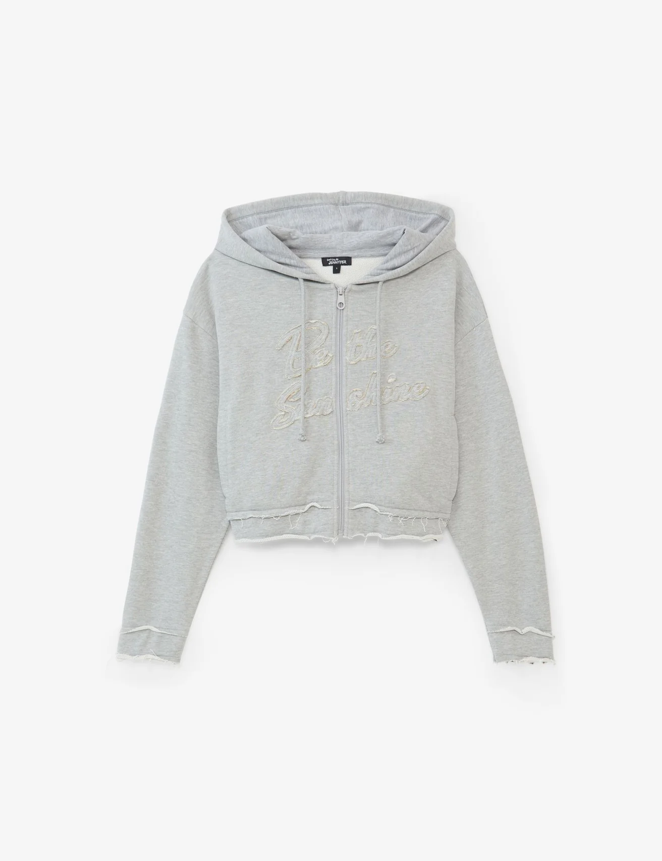 Sweatshirt oversize gris clair