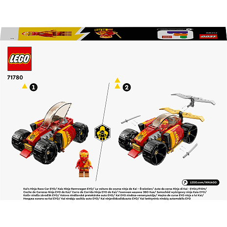 LEGO NINJAGO 71780 Kais ninja-racerbil EVO