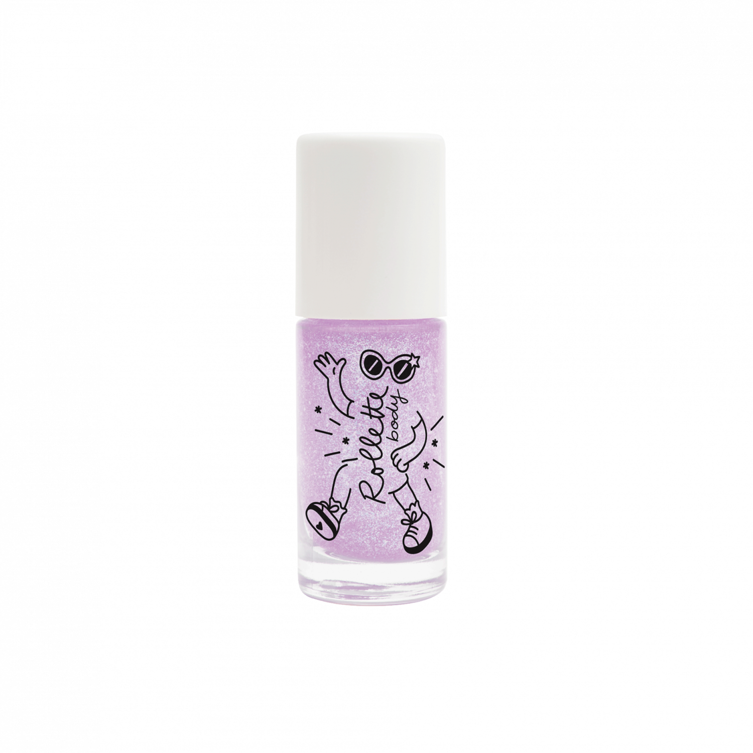 Nailmatic | Glitter Body Gel Body Rollette | cherry Body Rollette