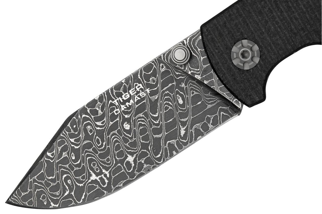 Böker Tiger-Damascus 111103DAM, damast staal, zakmes