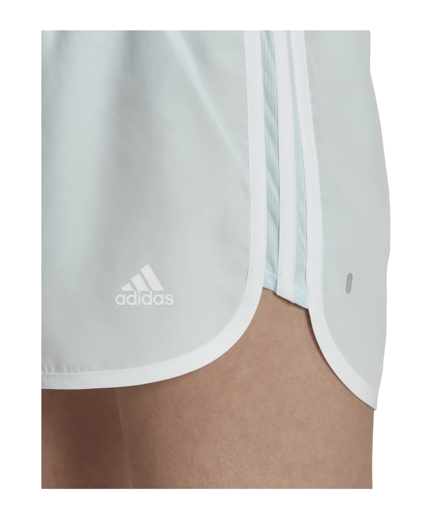 adidas M20 Short Running Damen Blau Weiss