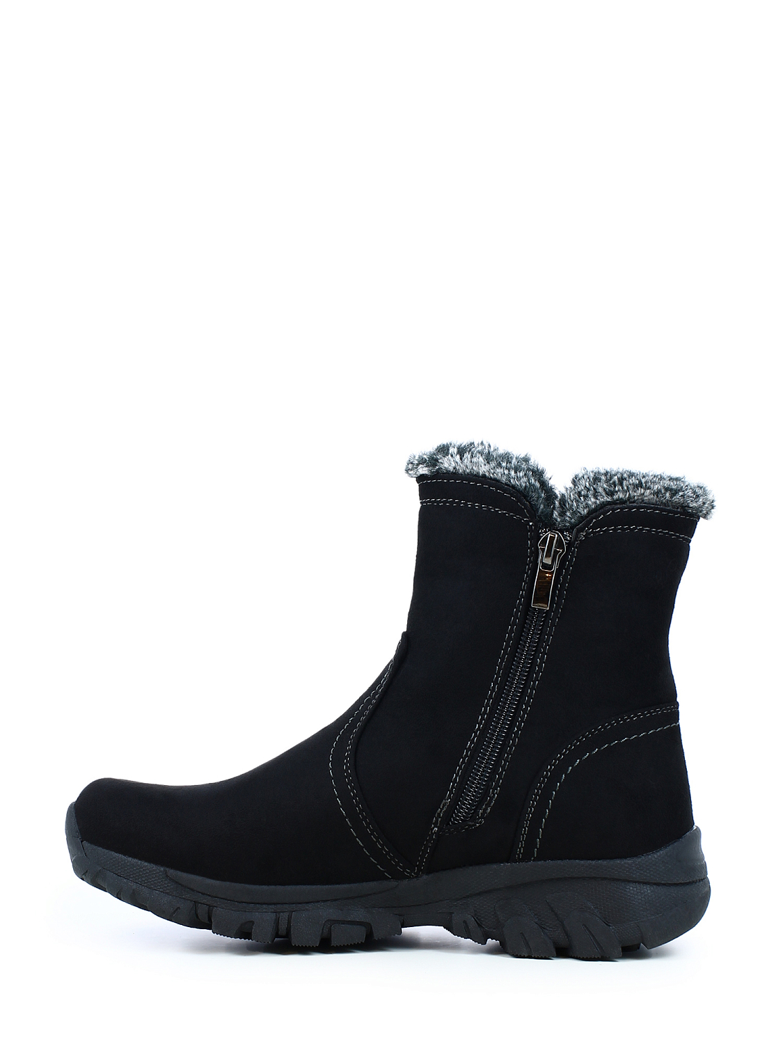 Duffy Lett Teddyfôret Boots Black