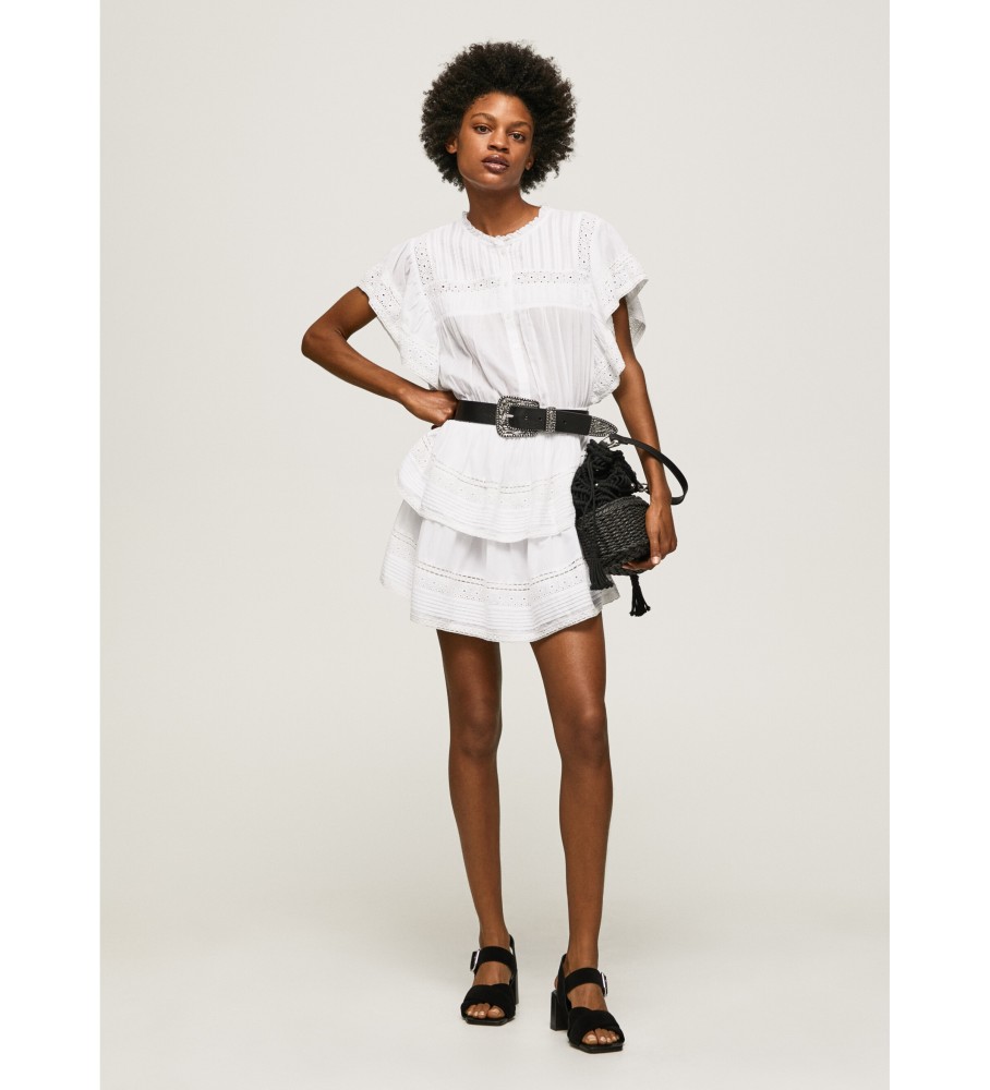 Pepe Jeans Falda Prana branca