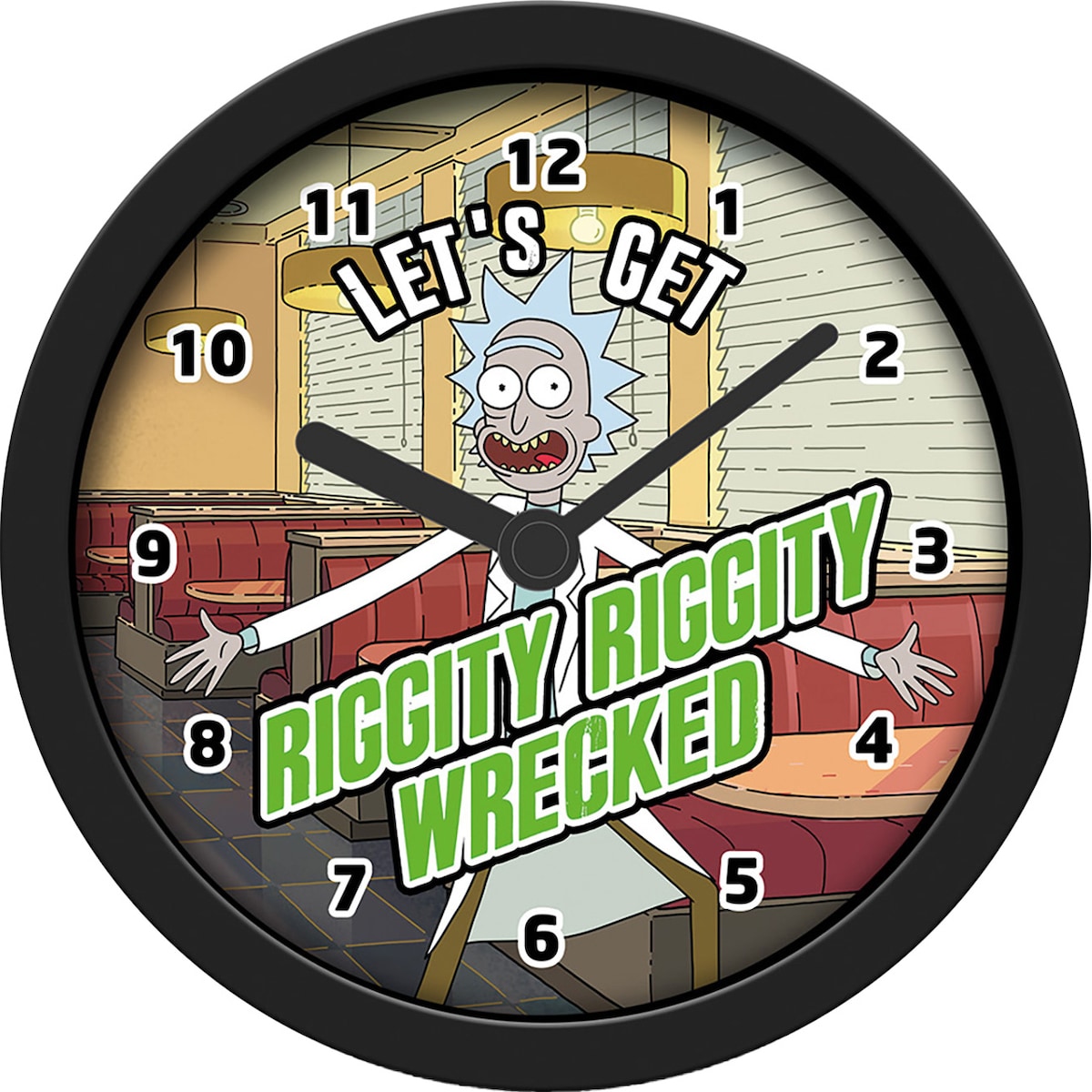 Pyramid International Rick and Morty bordklokke (Wrecked)
