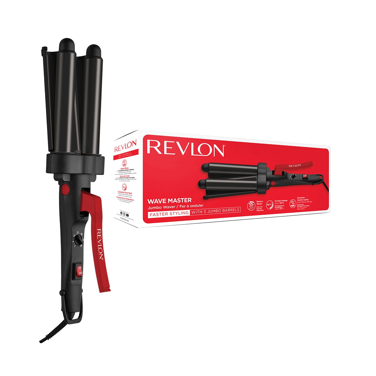 Revlon Wave Master Jumbo Tong bølgetang RVIR3056UKE