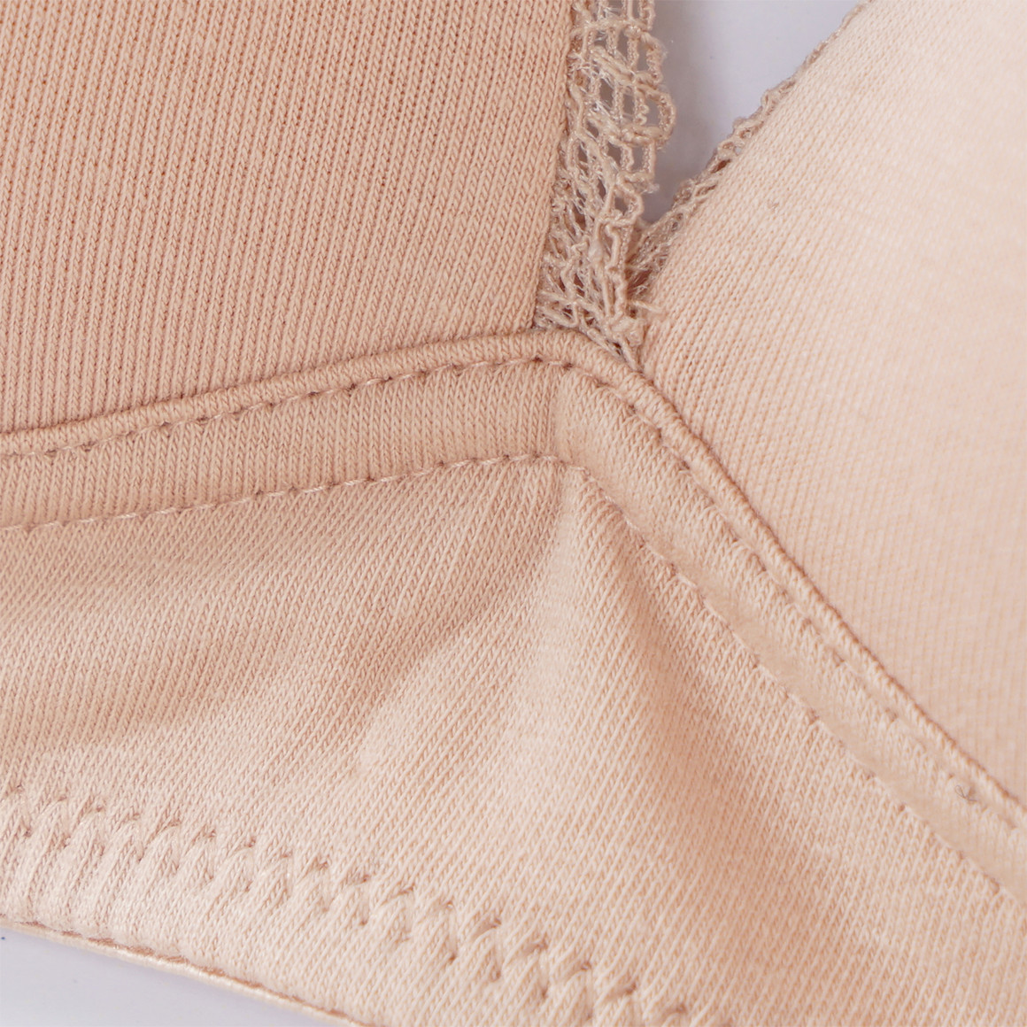 Gina Benotti 2 Damen Soft-BHs mit Spitze schwarz / nude