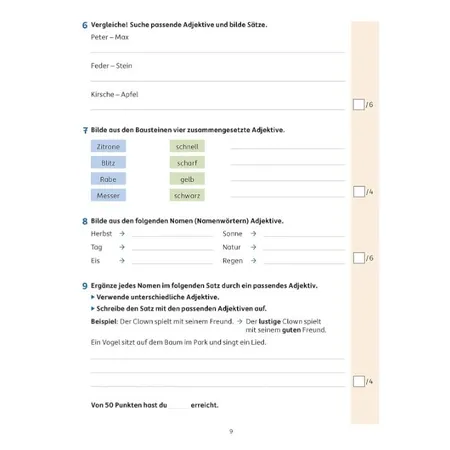 Hauschka Verlag Tests in Deutsch Lernzielkontrollen 4. Klasse