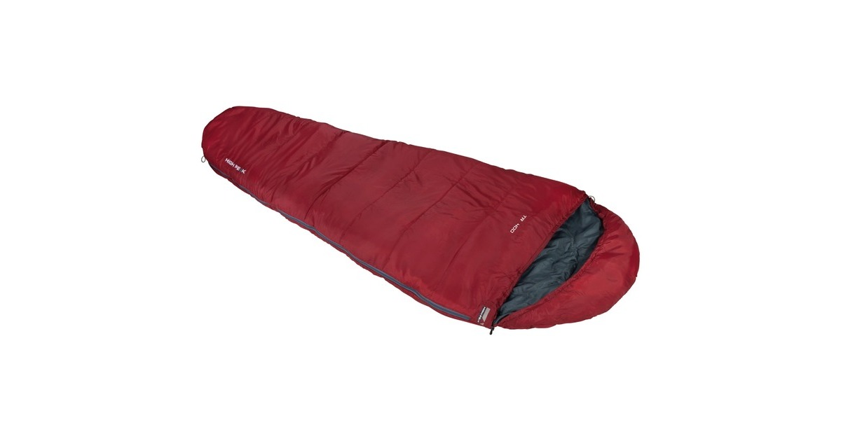 High PeakTR 400 slaapzak  (Donkerrood/grijs)