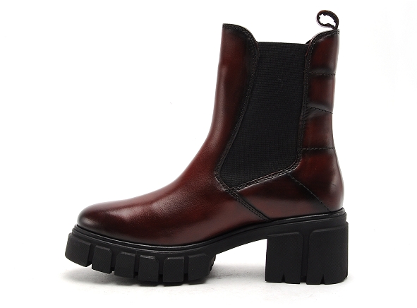 Bugatti boots bottine talons femme forli d31 ah031 1500 bordeaux