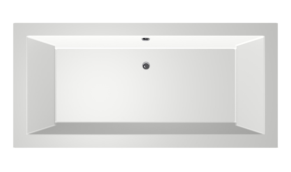 Xenz Society ligbad 190x90x50cm wit