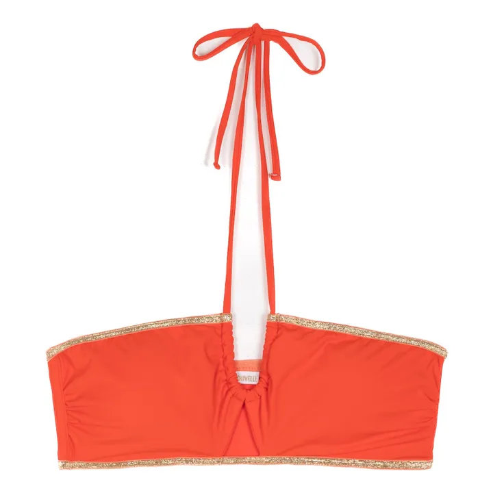 La Nouvelle Haut de Maillot Eugénie | Rouge