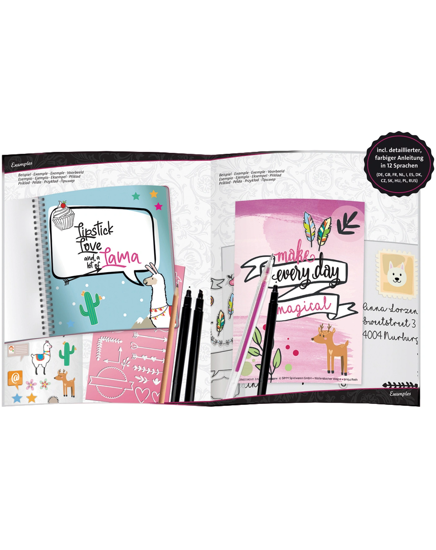Handlettering-Set STARTER in bunt