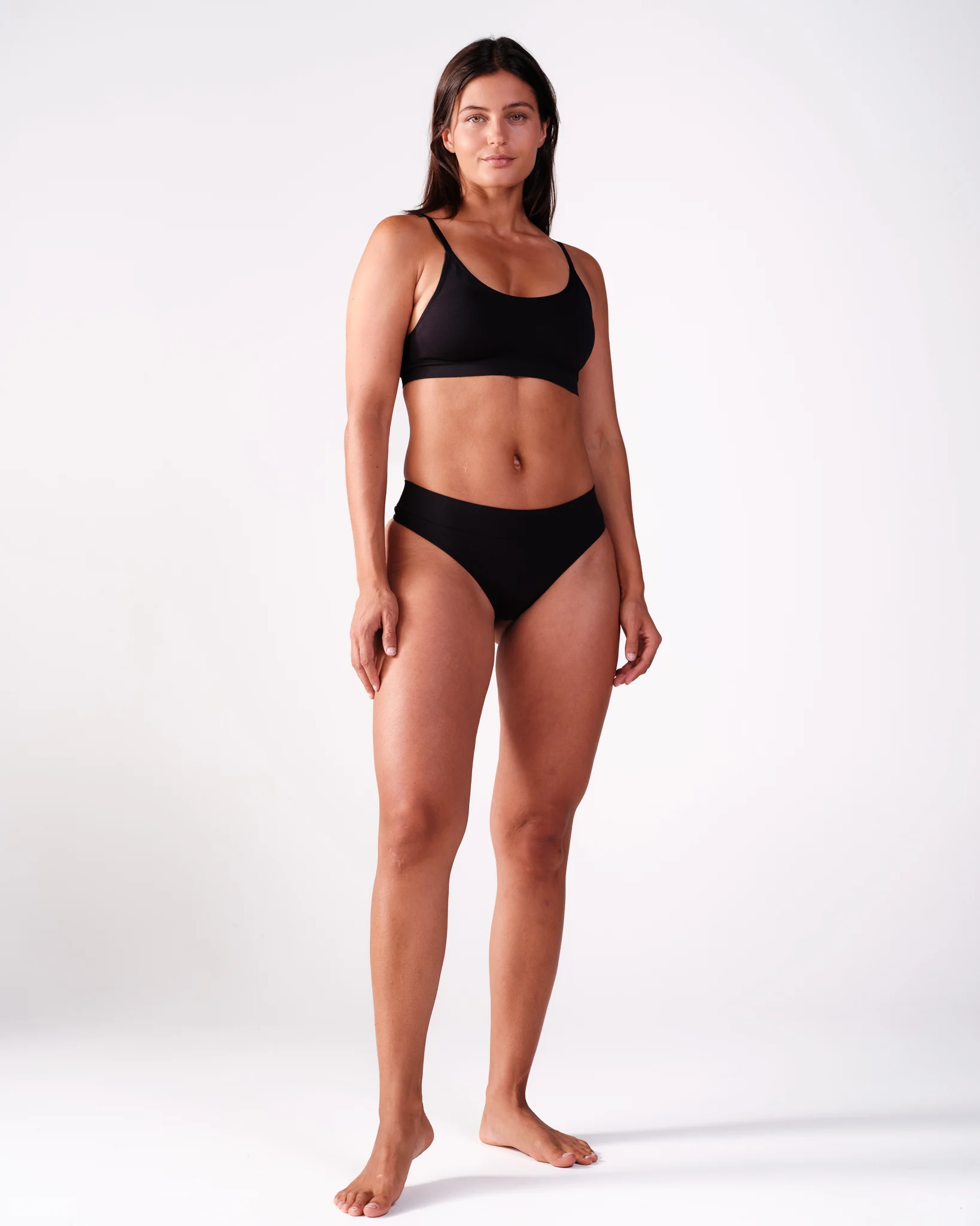 Bumpro Glow Seamless Thong Black