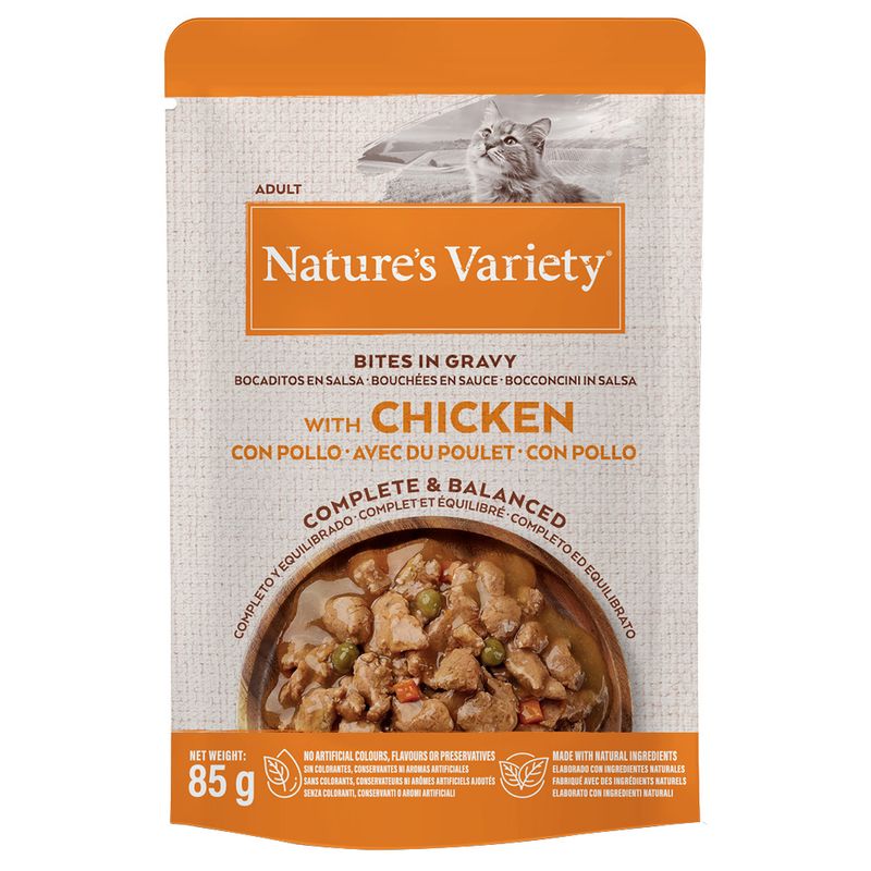 Nature's Variety Bouchées en sauce 22 x 85 g