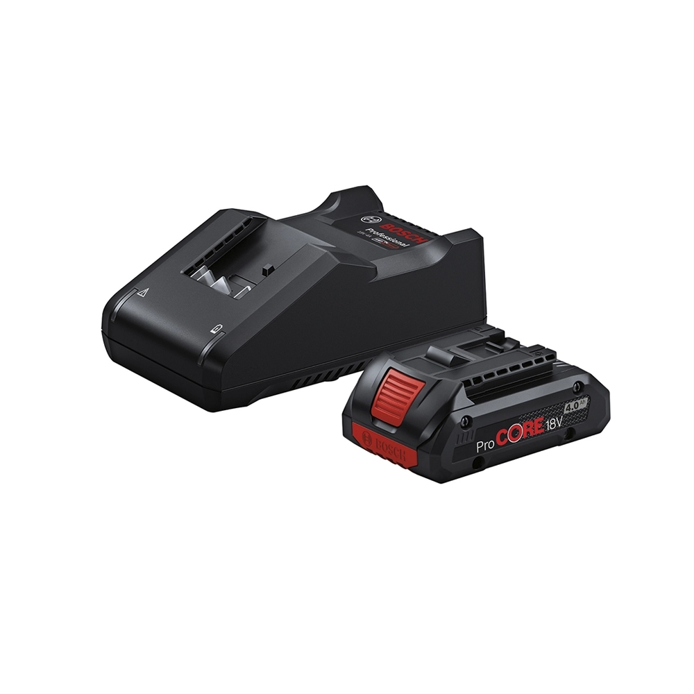 Bosch Akku-Staubsauger GAS 18V-10 L + PC 18V 4.0 Ah + GAL 0.615.A50.07V