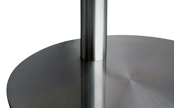 Sinox StandView - Stativ - for LCD display - aluminium, børstet stål - sølv - skærmstørrelse: 26