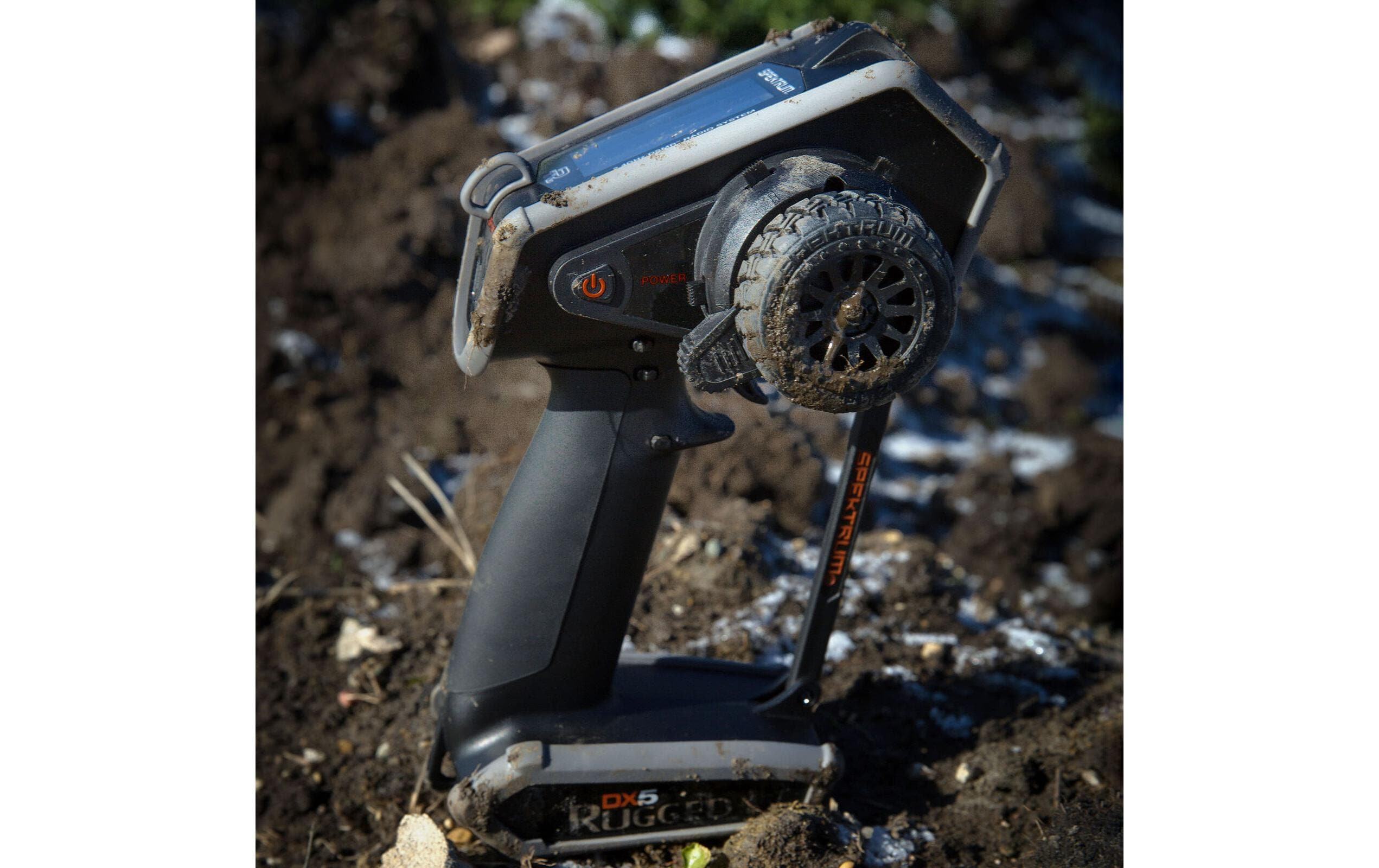 Fernsteuerung DX5 Rugged DSMR mit SR515<br>Solider 5-Kanal Sender für RC Fahrzeuge