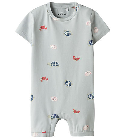 Name It Sommerstrampler - NbmVroels - Pearl Blue/Sea Animals