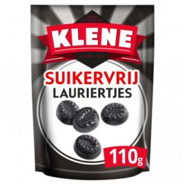Klene Suikervrije zoete lauriertjes drop
