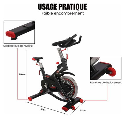 Vélo de biking magnétique - CARE - speeder