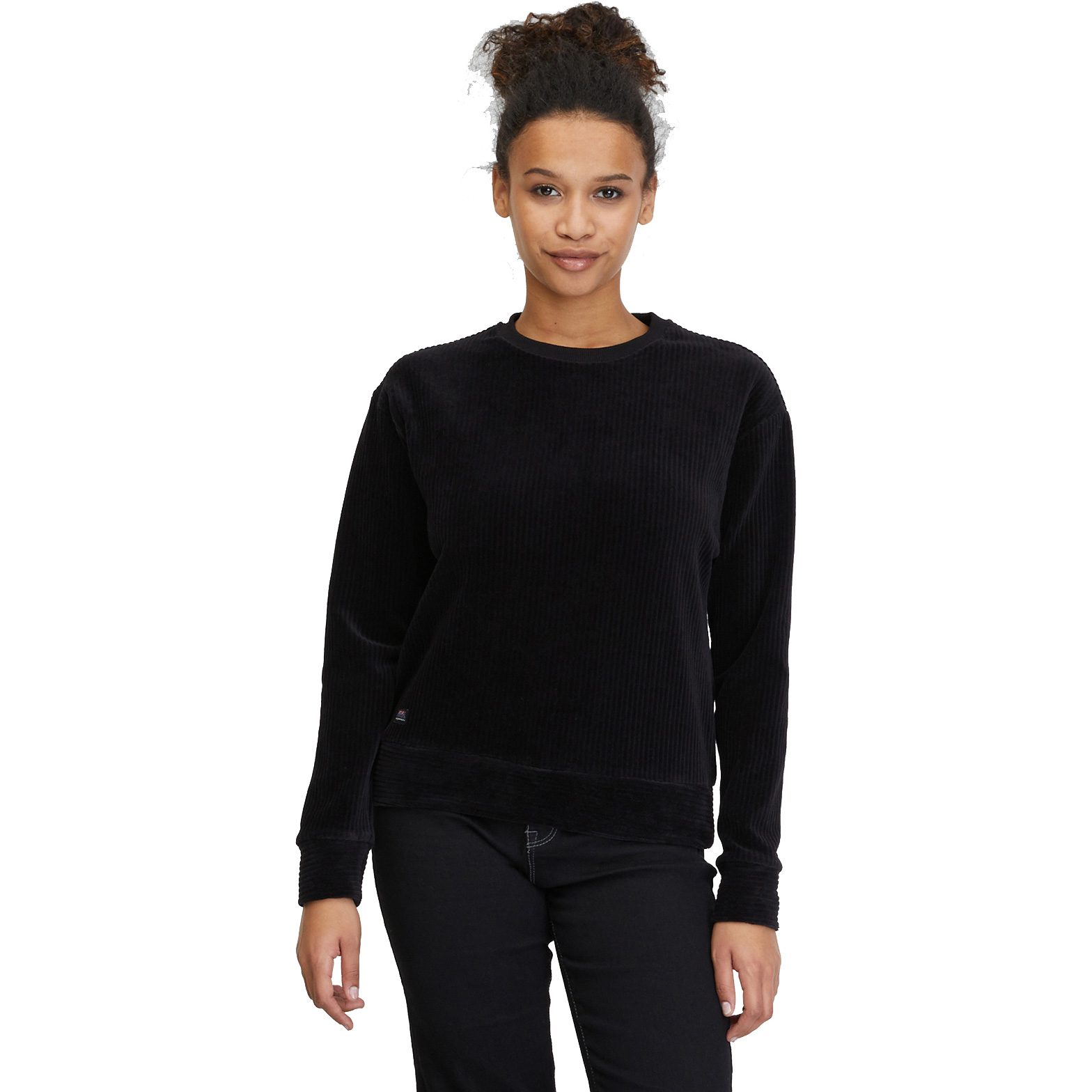 ragwear Dellani Sweatshirt Damen schwarz