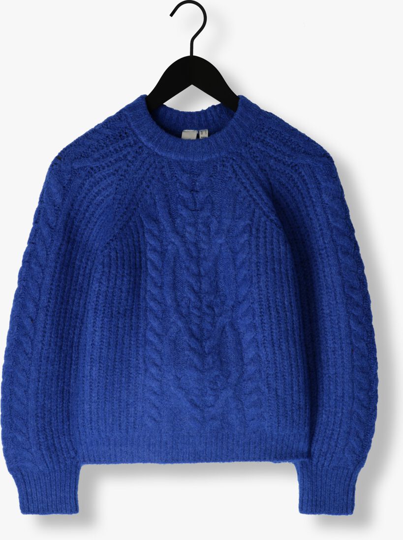 Y.A.S. blauwe y.a.s. trui yassulla ls knit pullover