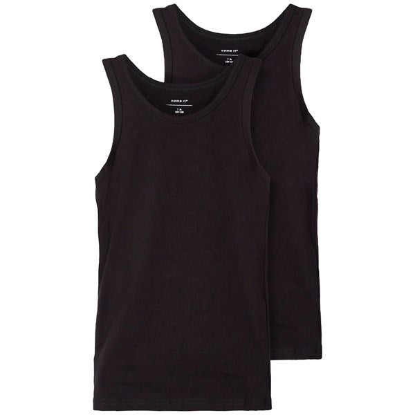 Black 2-Pak Tank Top Noos - Name it → Luksusbaby.dk