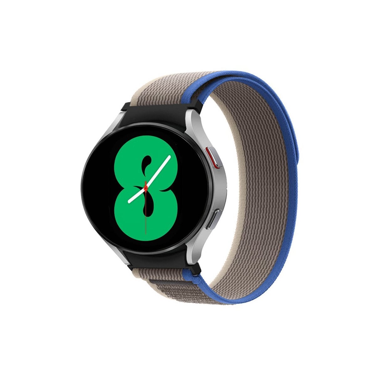Tactik nylon armbånd Samsung Galaxy Watch 4 (40mm) - Blueroom grey
