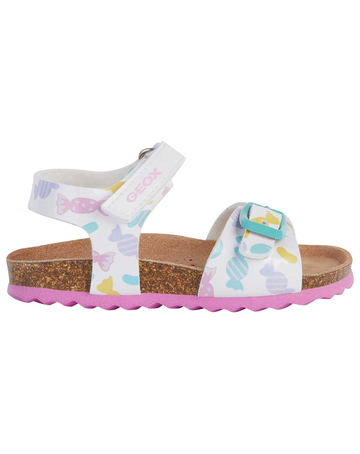 Sandalen B S. CHALKI G. A BONBONS in white/multicolor