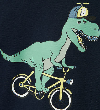 Name It T-Shirt - NmmVictor - Navy Blazer/Fahrrad