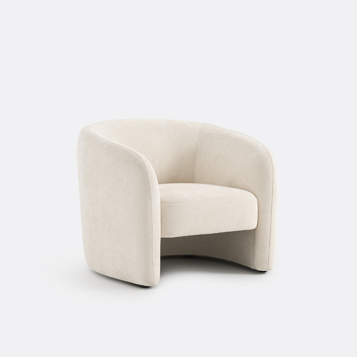 LA REDOUTE INTERIORS<br>Poltrona em chenille fino, LANDINE