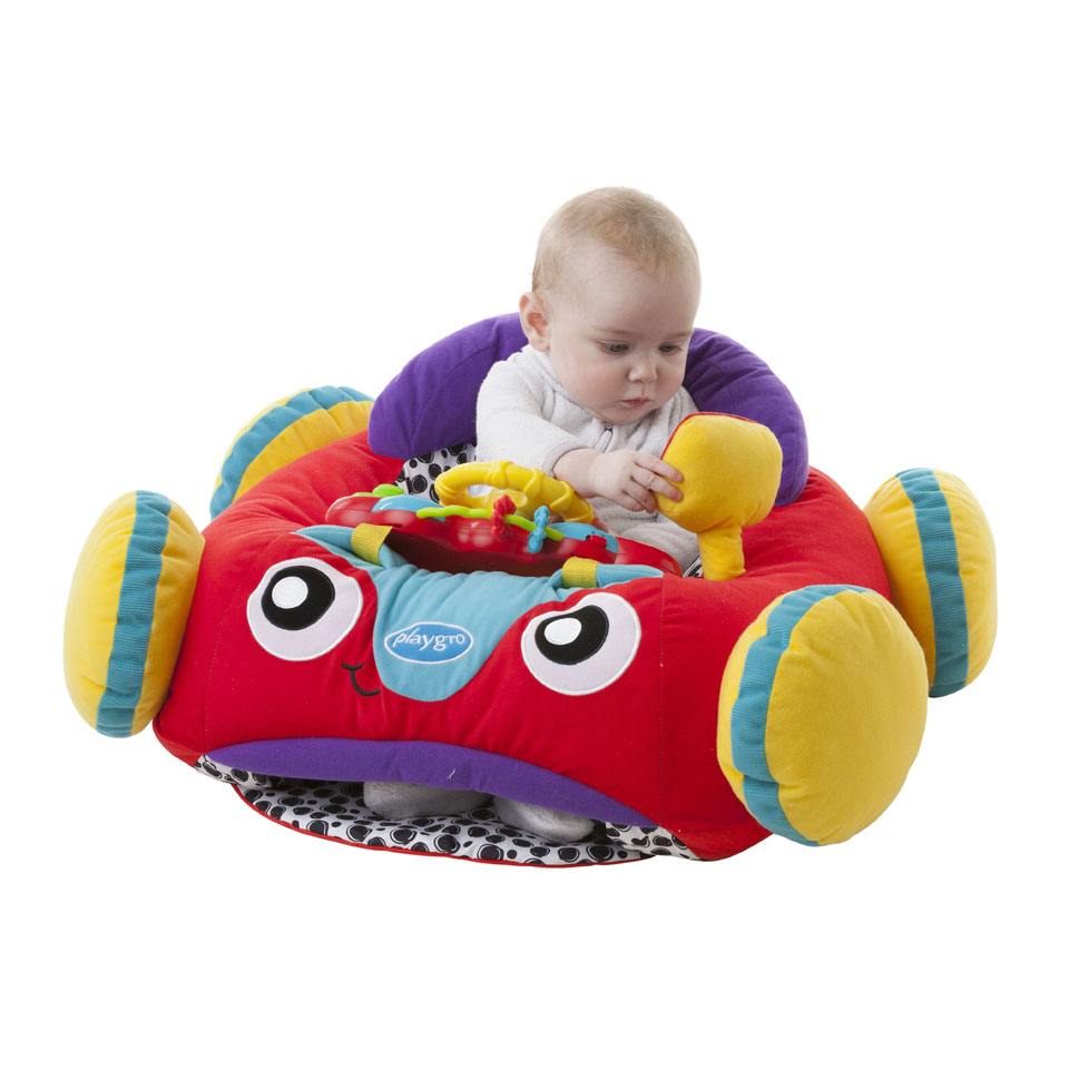 Playgro muzikale auto zitkussen
