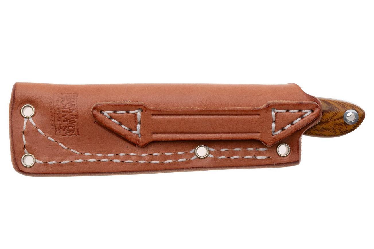 Bark River PSK Satin CPM 3V Desert Ironwood, vaststaand mes