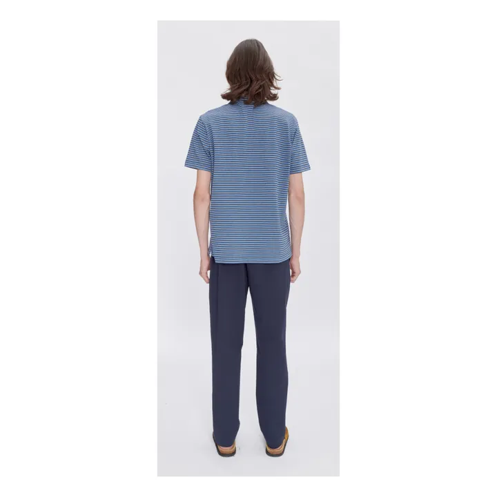A.P.C. Pantalon Elastiqué Joaquin Coton | Bleu marine