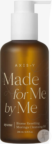 Axis-Y Biome Resetting Moringa Huile De Nettoyage Flacon Pompe 200ml