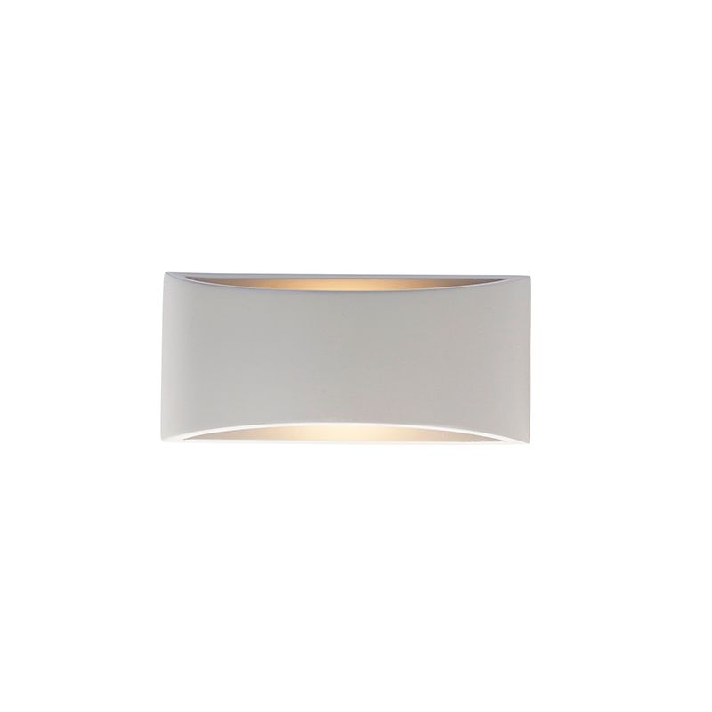 Industriële wandlamp grijs beton - Creil