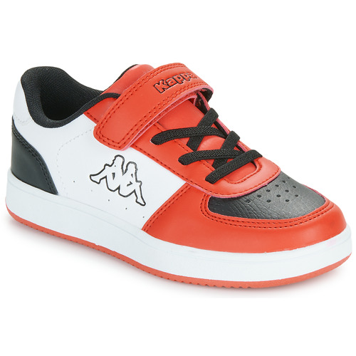 Kappa - MALONE KID - Blanc / Noir / Rouge