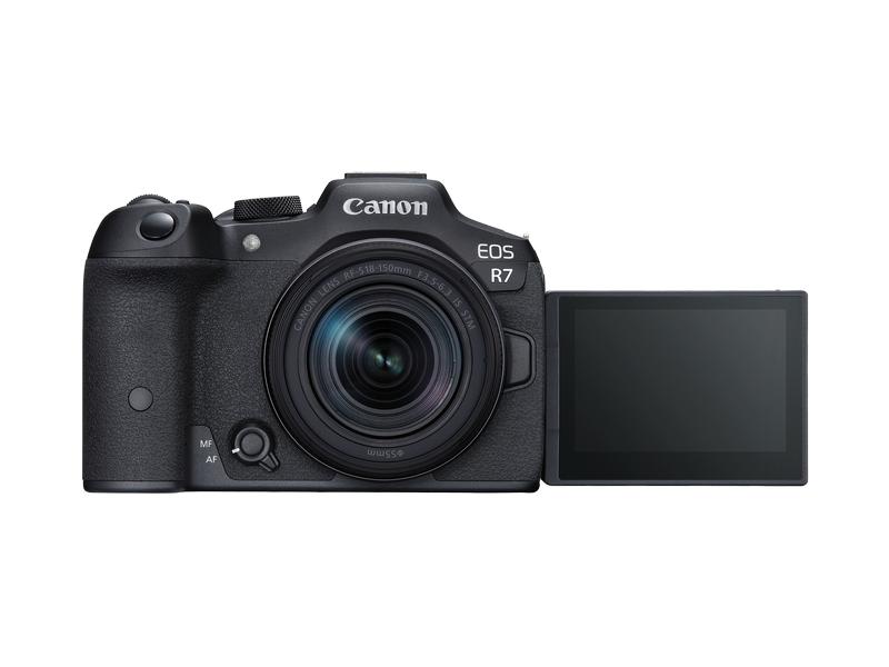 Canon Fotokamera EOS R7 inkl. RF-S 18-150 F3.5-6.3 IS STM EOS R Technologie trifft APS-C Design