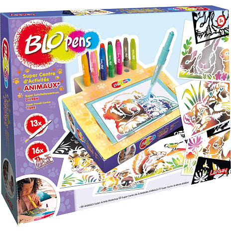 Blopens workshop m. dyr aktivitetssæt