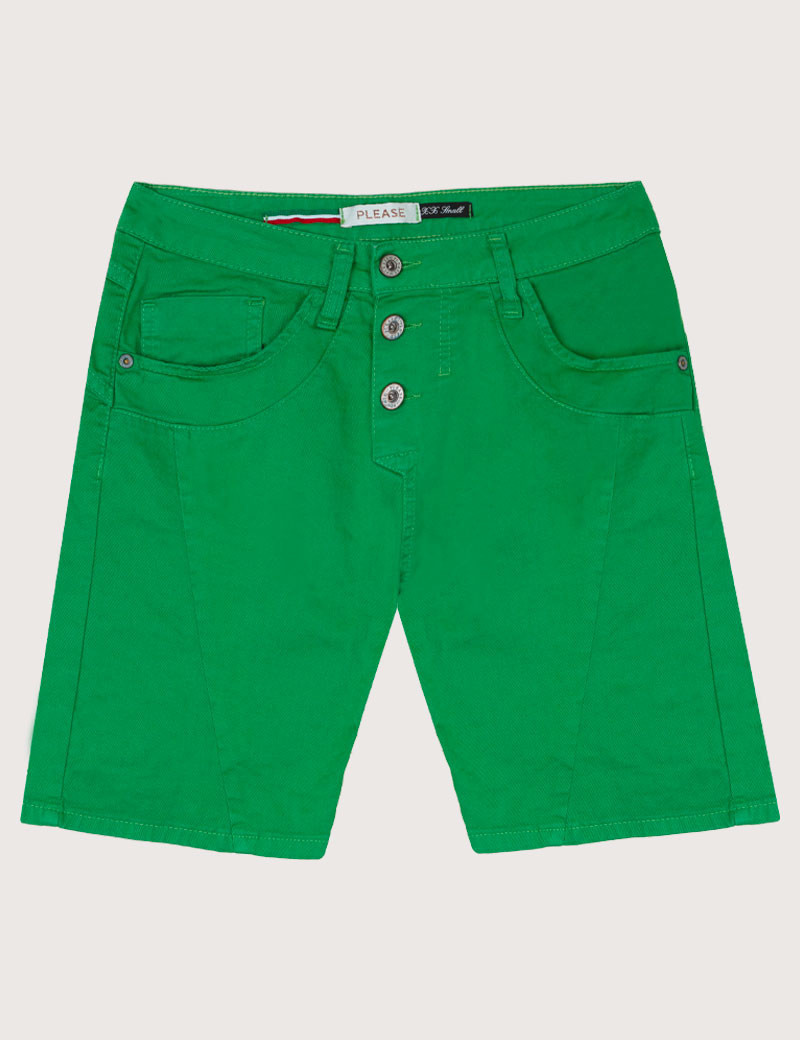 PLEASE SHORT P17 TOILE VERT