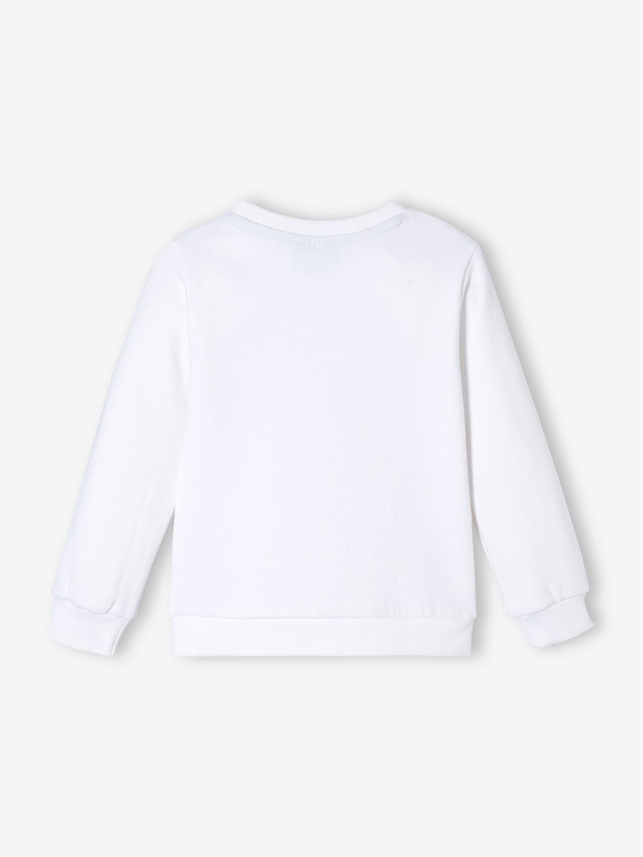 Moletom Yale®, branco claro, liso com estampas.
