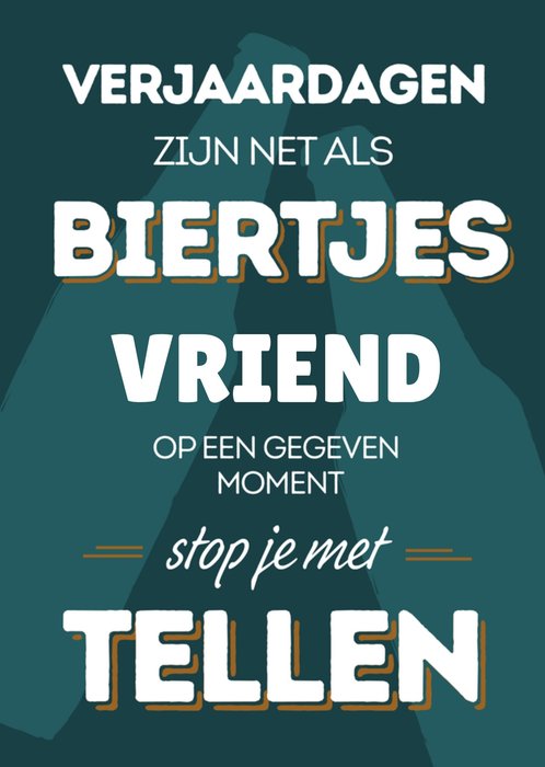 Verjaardagskaart | Greetz | You're my type | Tekst