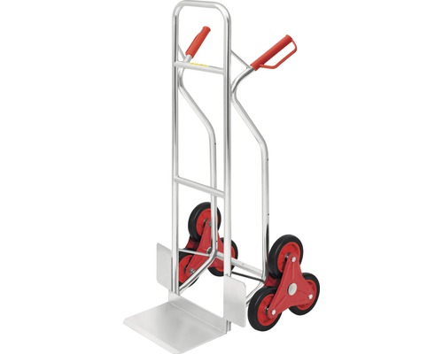 Steekwagen, trappenklimmer, aluminium, 150 kg