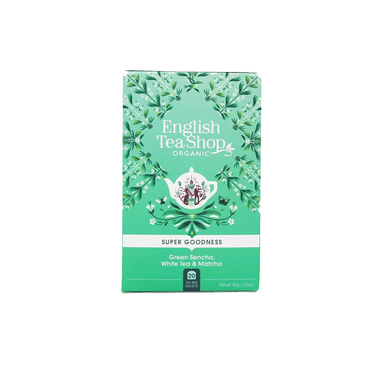 English Tea Shop Green Sencha White Tea & Matcha Ø - 20 breve