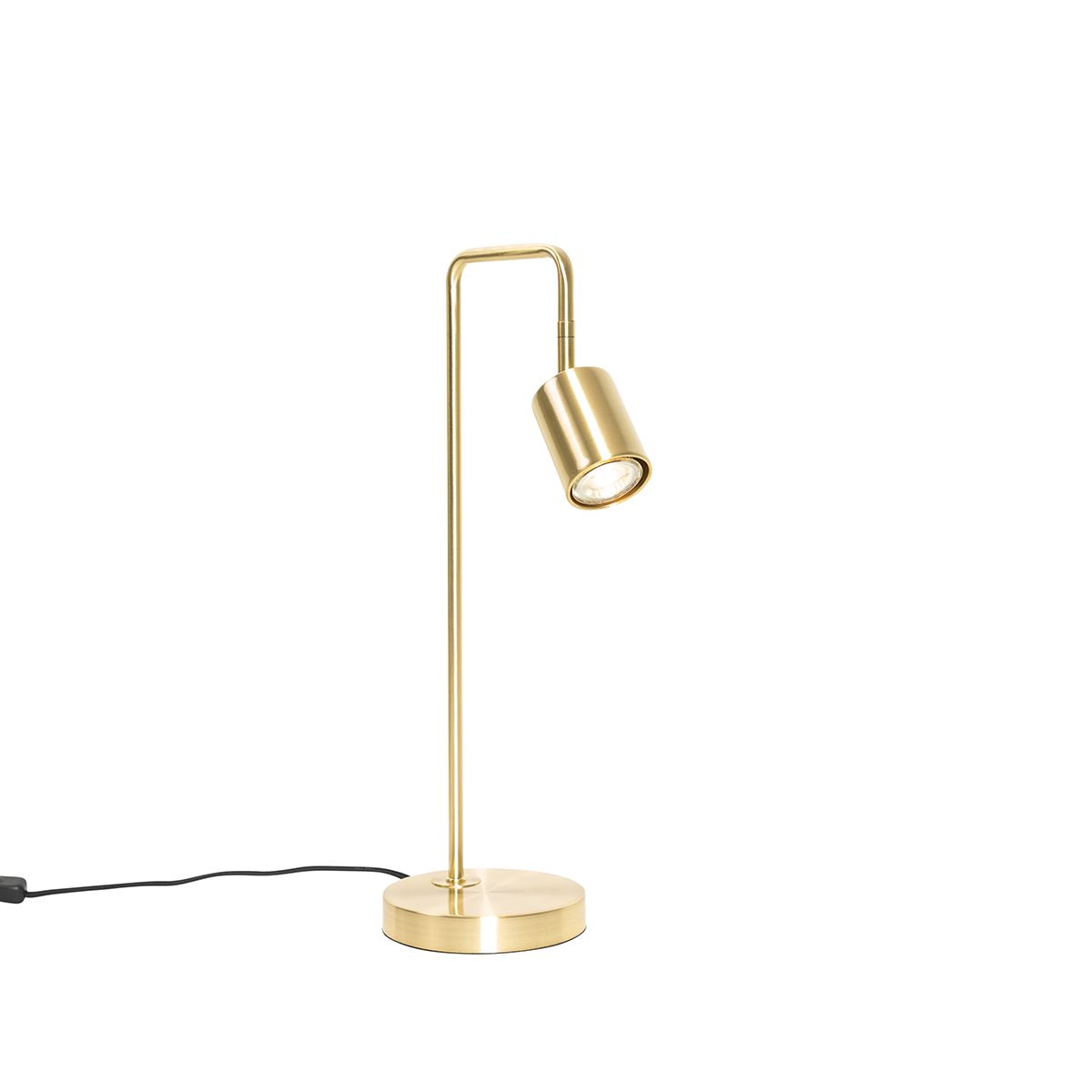 Smart tafellamp messing verstelbaar incl. Wifi GU10 - Jav