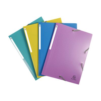 Exacompta Forever Young - Chemise à 3 rabats - A4 - pour 250 feuilles - disponible dans différentes couleurs