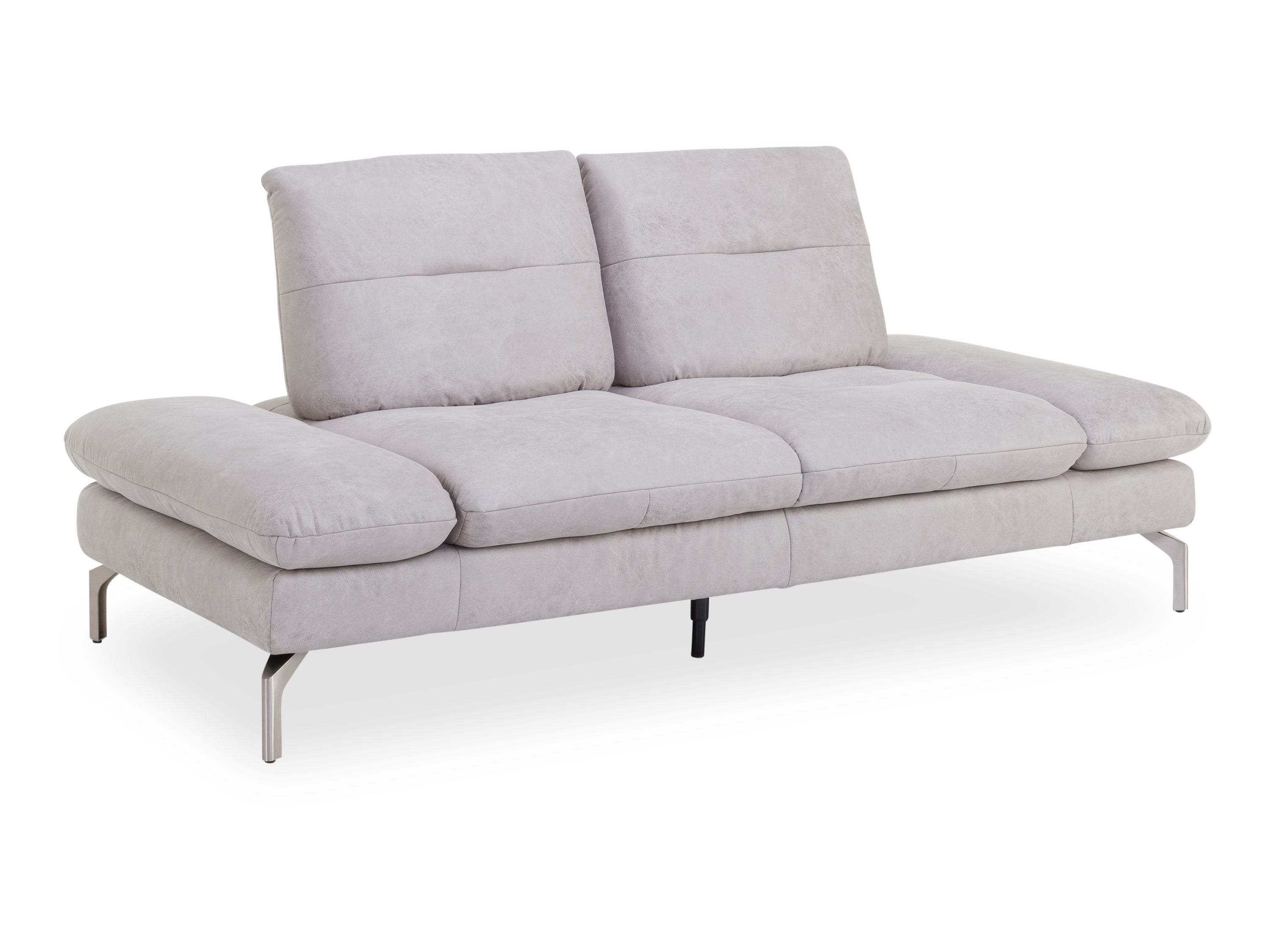 Sofa 2 Sitzer PACIFIC hellgrau